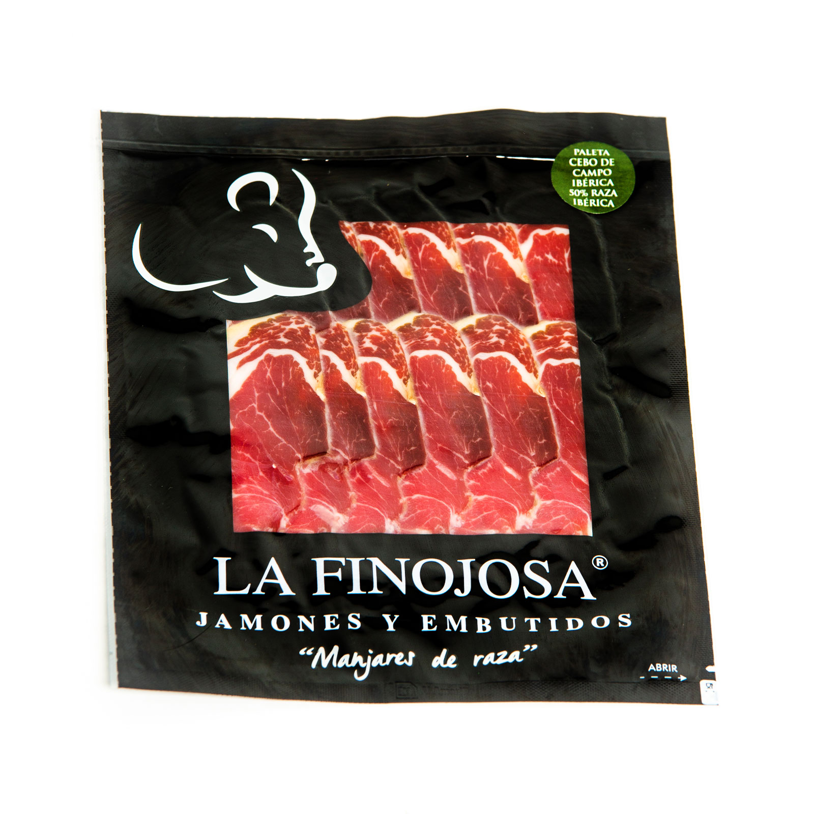 Paleta de Cebo de Campo 50 % Ibérica Loncheado